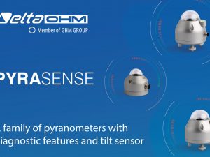 PYRAsense – Tecnologia intelligente e sensori diagnostici nella nostra nuova famiglia di piranometri!